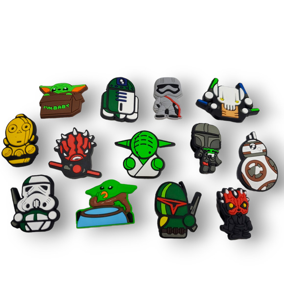 13 Star Wars Character Croc Charms | Shoe Accessories - Picture 4 of 4